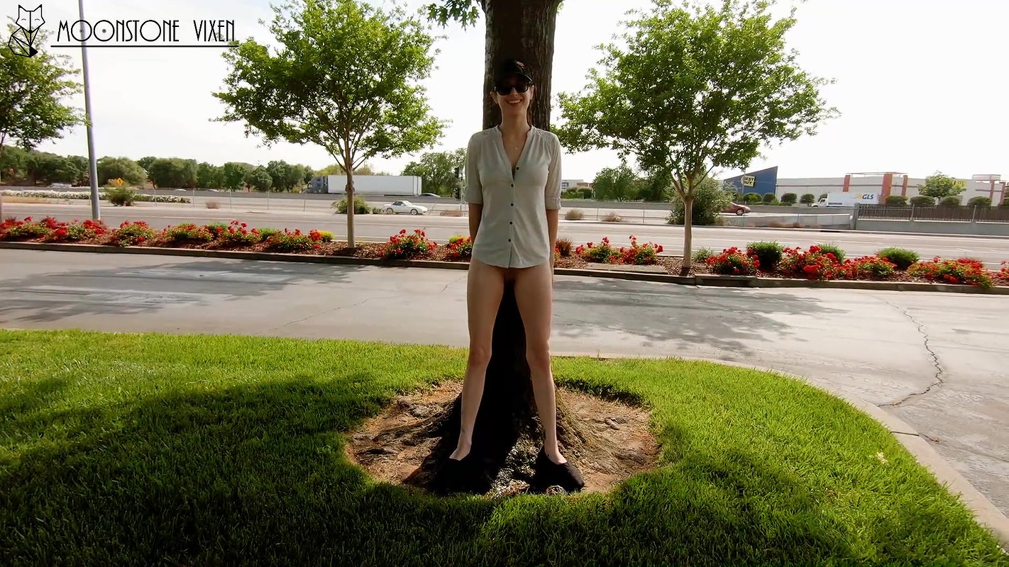 blic piss next to the freeway