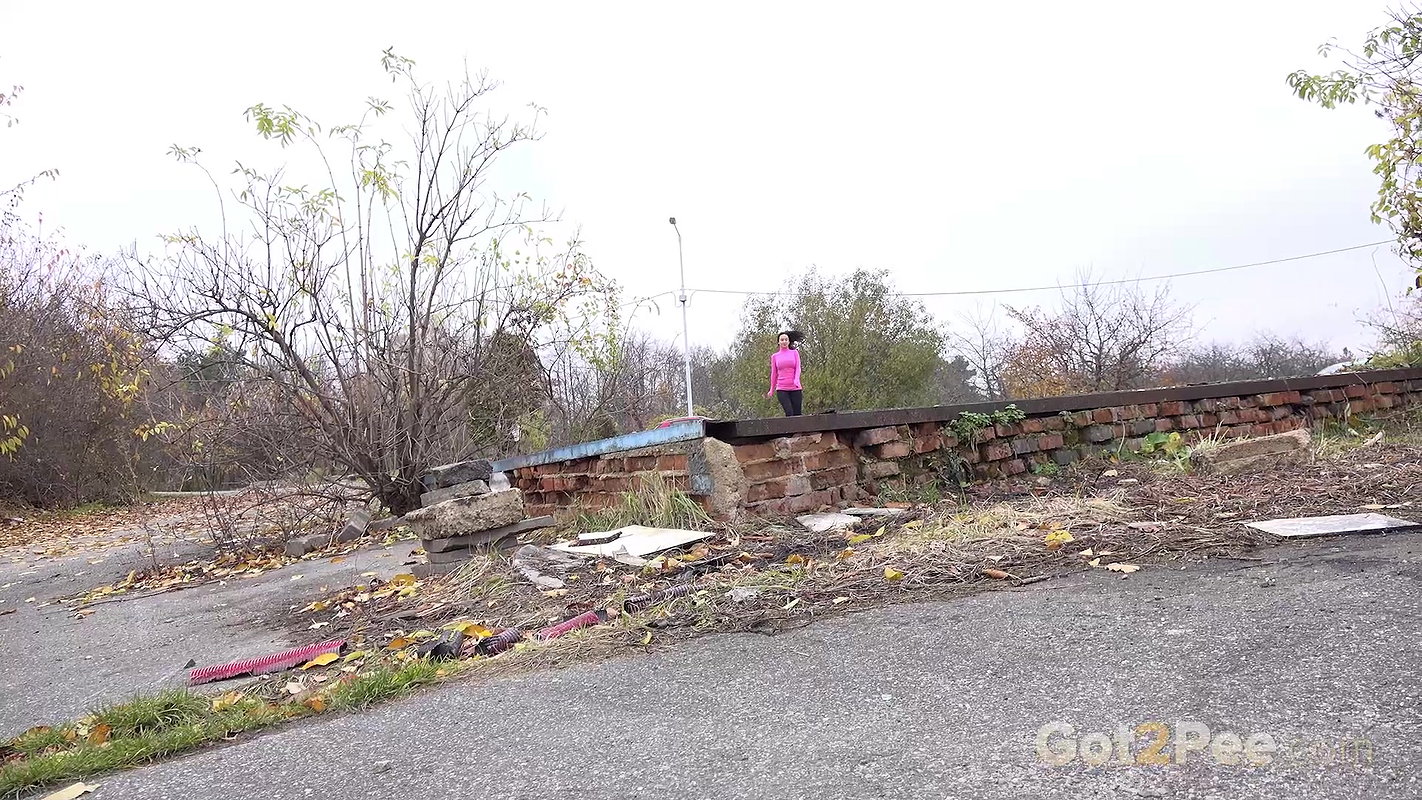 Freya Dee Relieves Her Piss Desperation In Public Got2pee