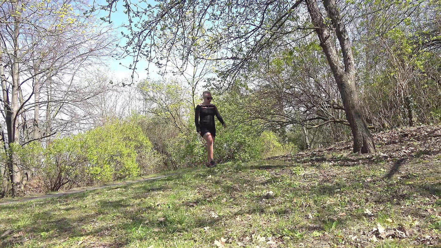 Leaning Against 1080p Got2Pee