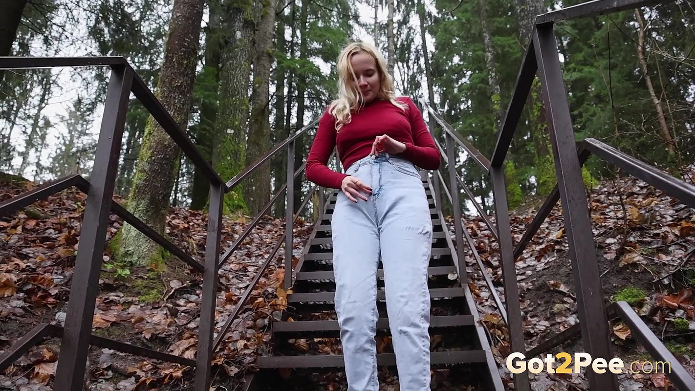 Messy Metal Steps Got2Pee