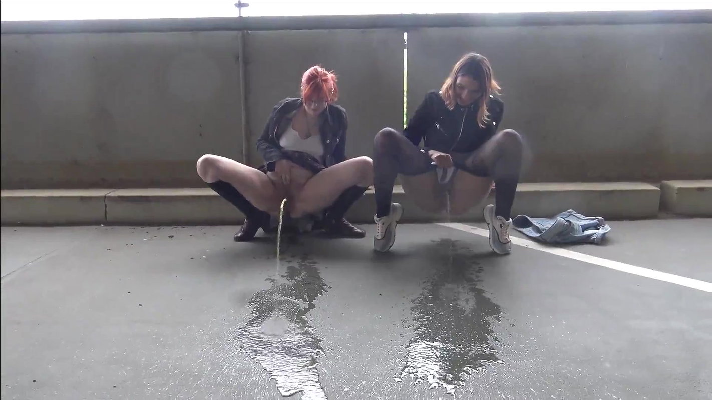 Mila Hase ffentliches Wettpissen Wer gewinnt