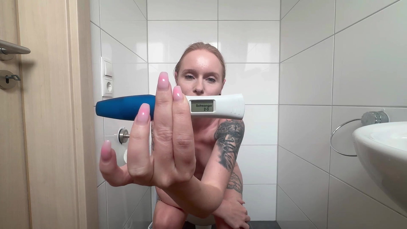 mma Wolf Start eines neuen Lebenskapitel Der Schwangerschaftstest die Reise beginnt