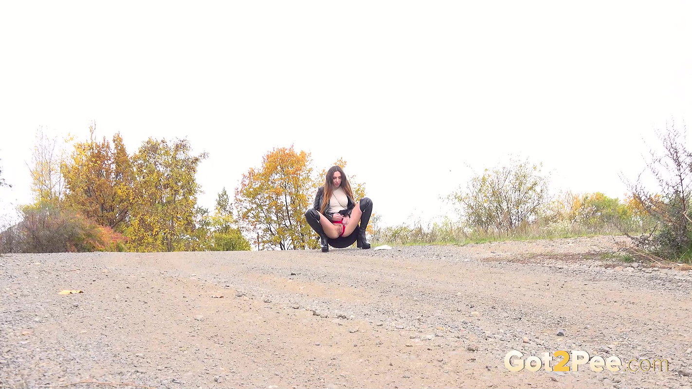 Pissing In Thigh Boots 1080p Got2Pee