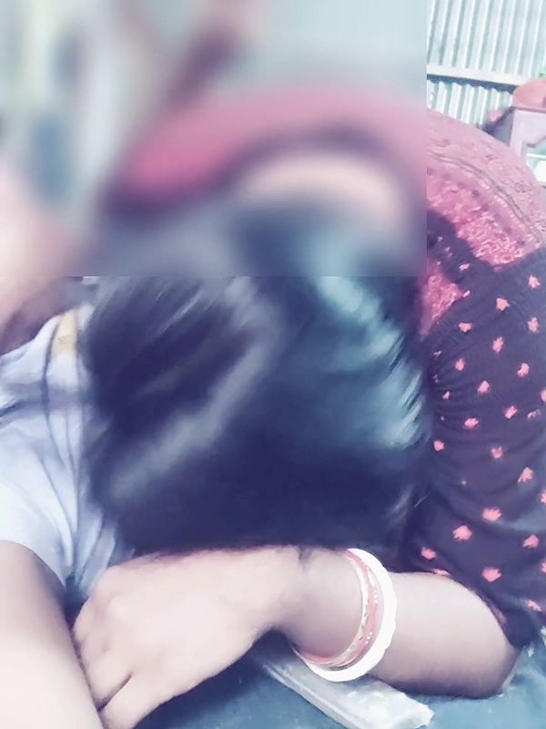 Stepsister alon in room