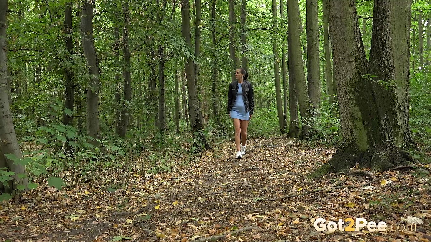 Squatting In The Woods