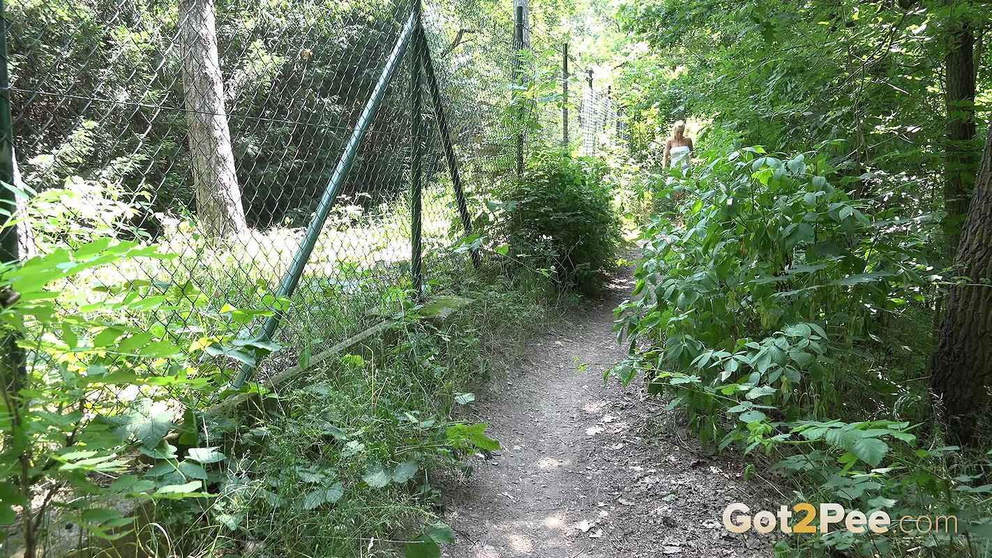 Tiny White Dress 1080p Got2Pee