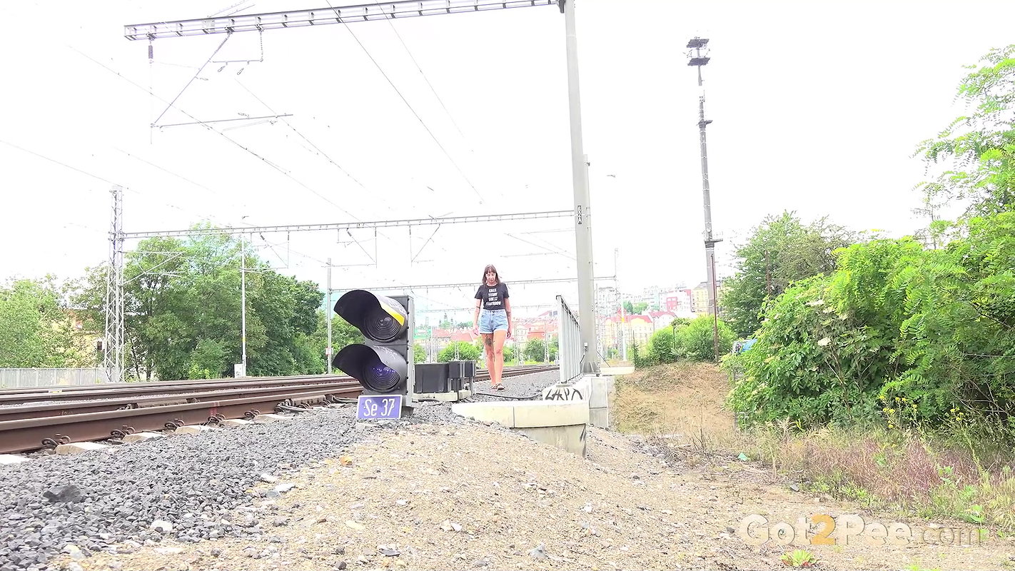 Train Goes By Got2Pee