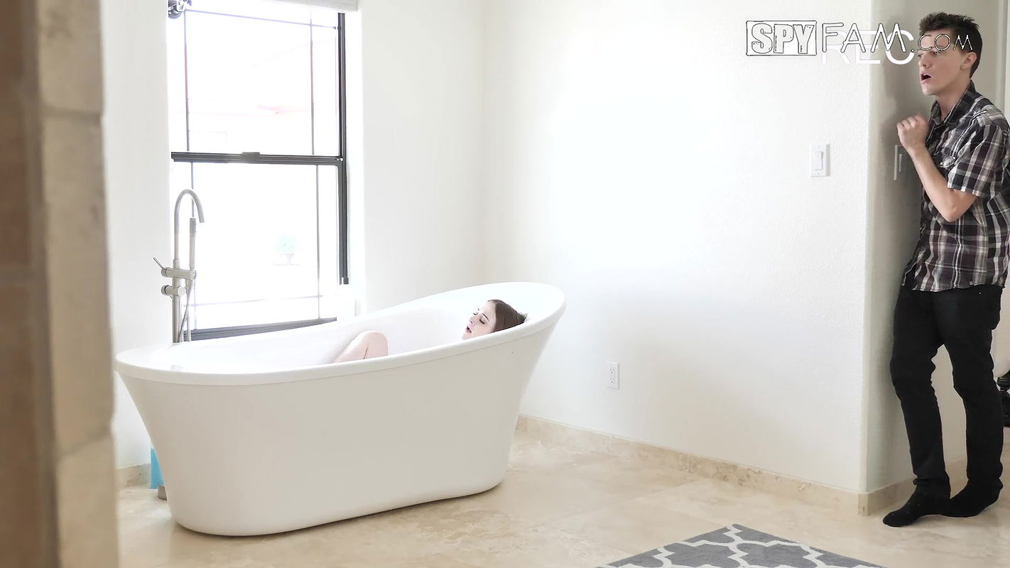 TabooDanni Rivers Stepbro Creeps On Tanning Stepsis