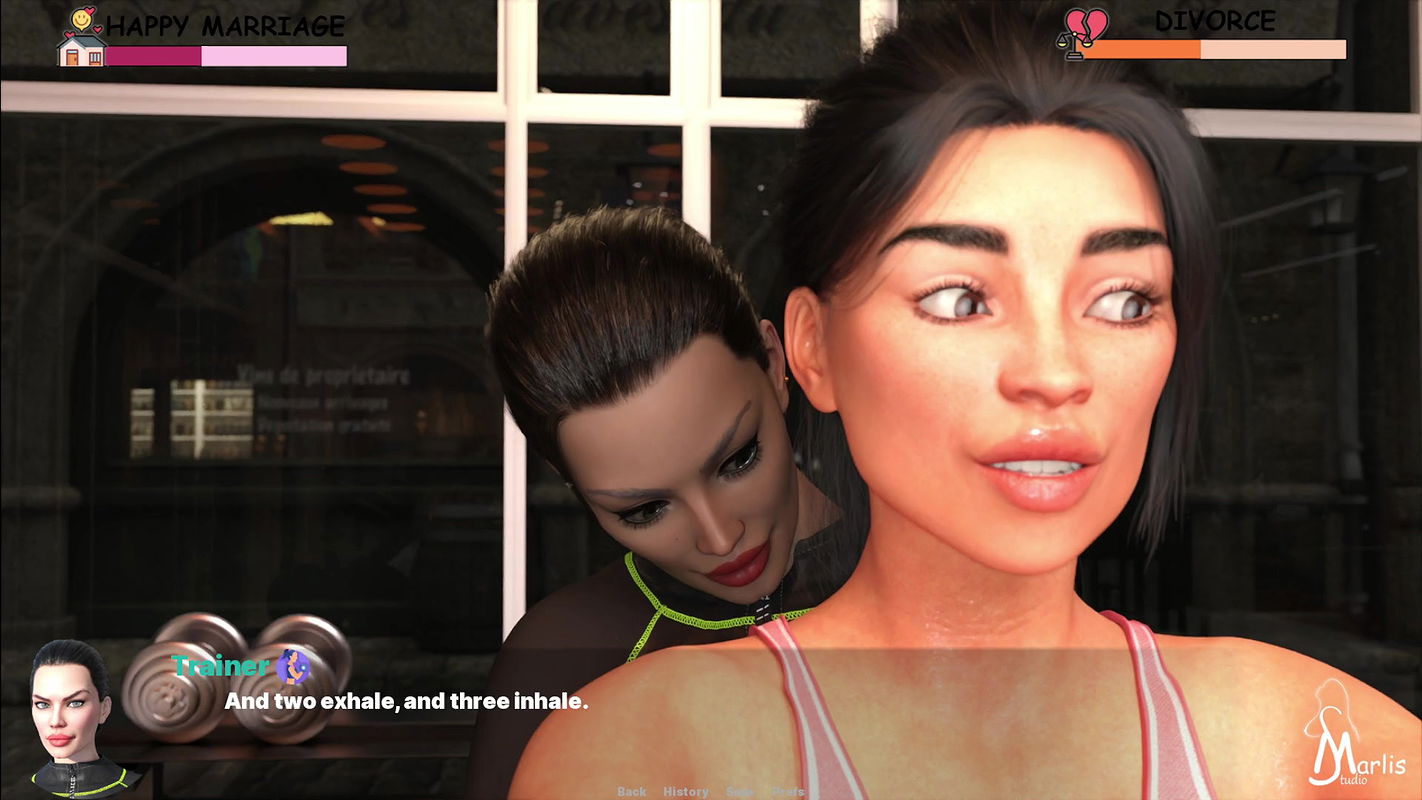 Exhale Inhale Exhale _ Dumbbell Weighing Training to Mrs Moore