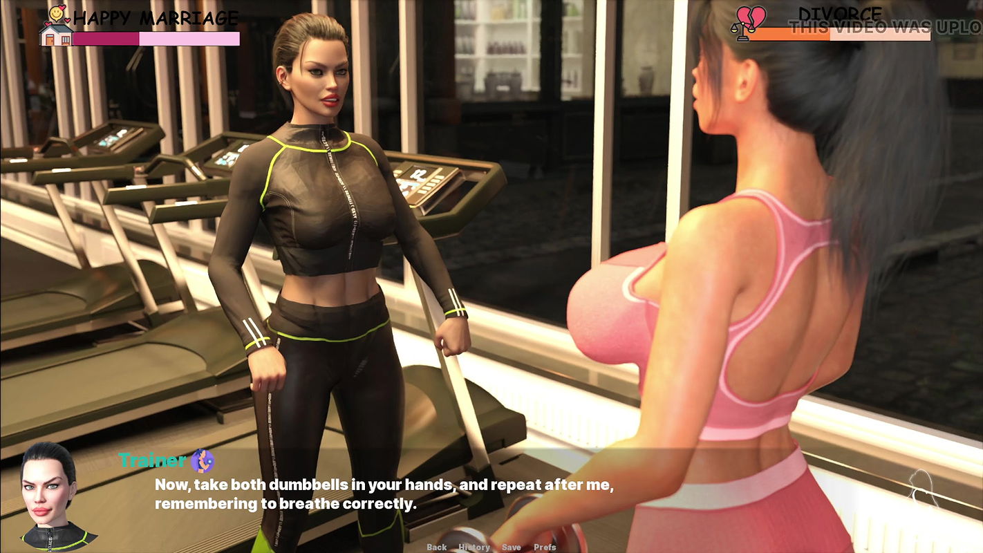 Exhale Inhale Exhale _ Dumbbell Weighing Training to Mrs Moore