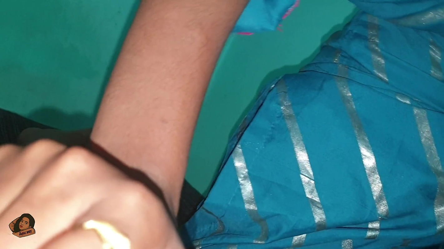 For the first time, Anjali put a finger in her and saw her sucking and her like a horse