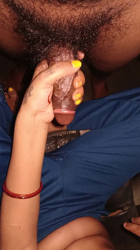 Husband wife romance with boyfriend in office