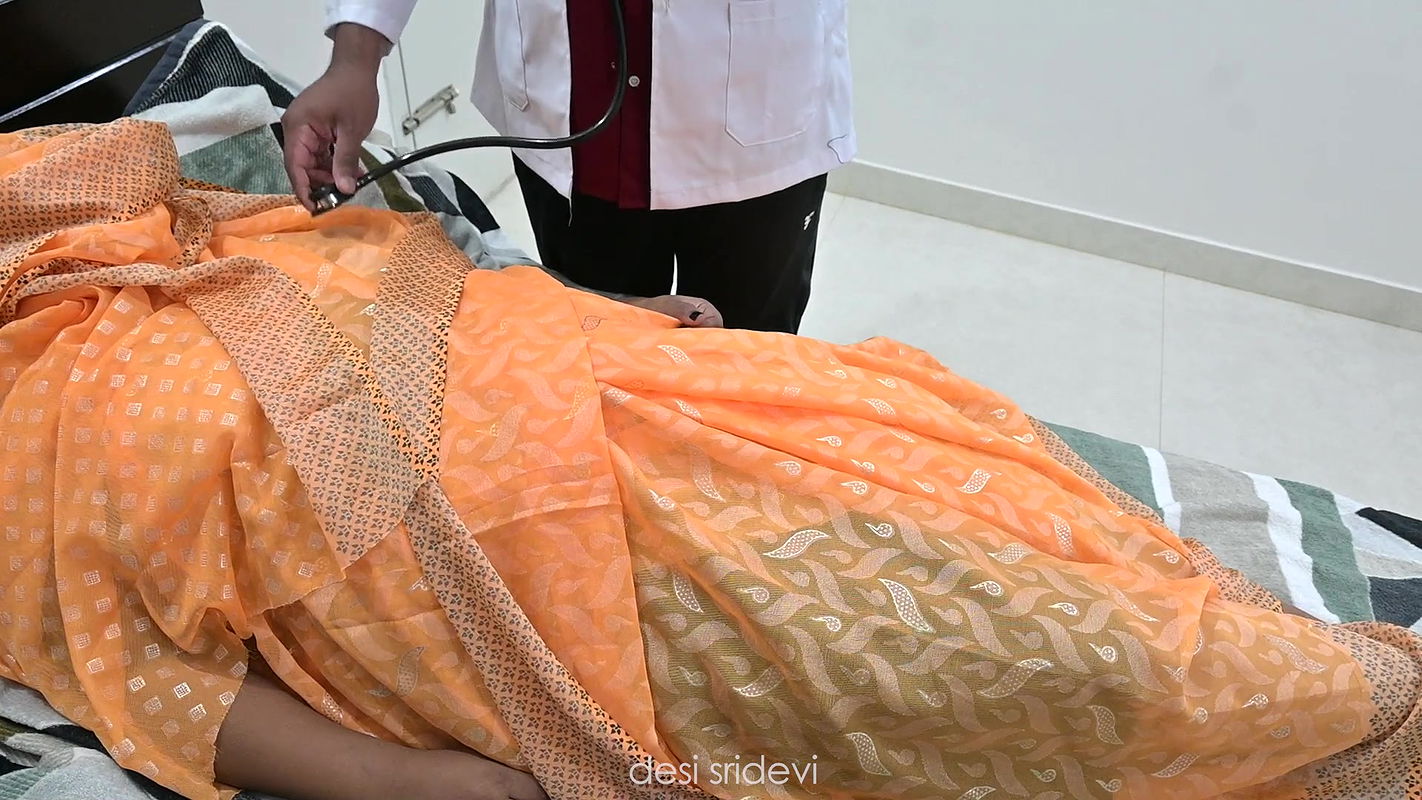 Indian Doctor checking village aunty boobs