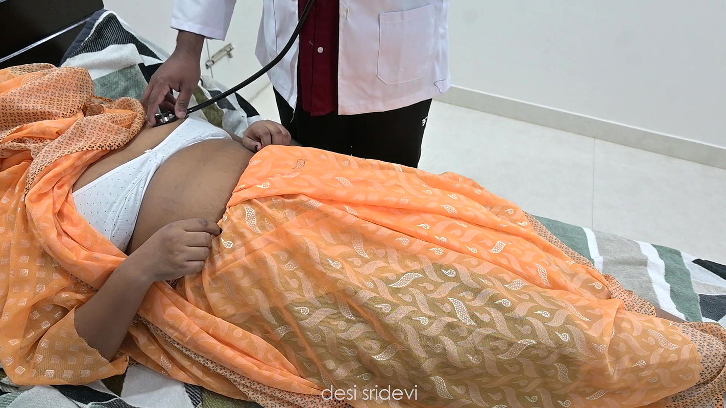 Indian Doctor checking village aunty boobs