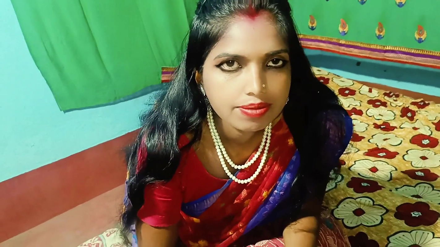 Village Aunty Fucking and Blowjob by Her Step Son with Audio