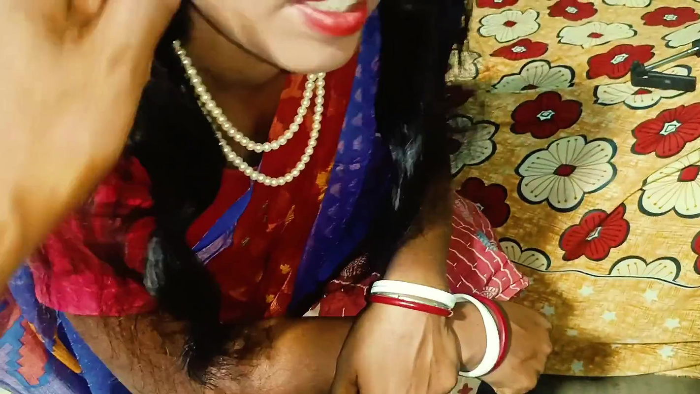 Village Aunty Fucking and Blowjob by Her Step Son with Audio