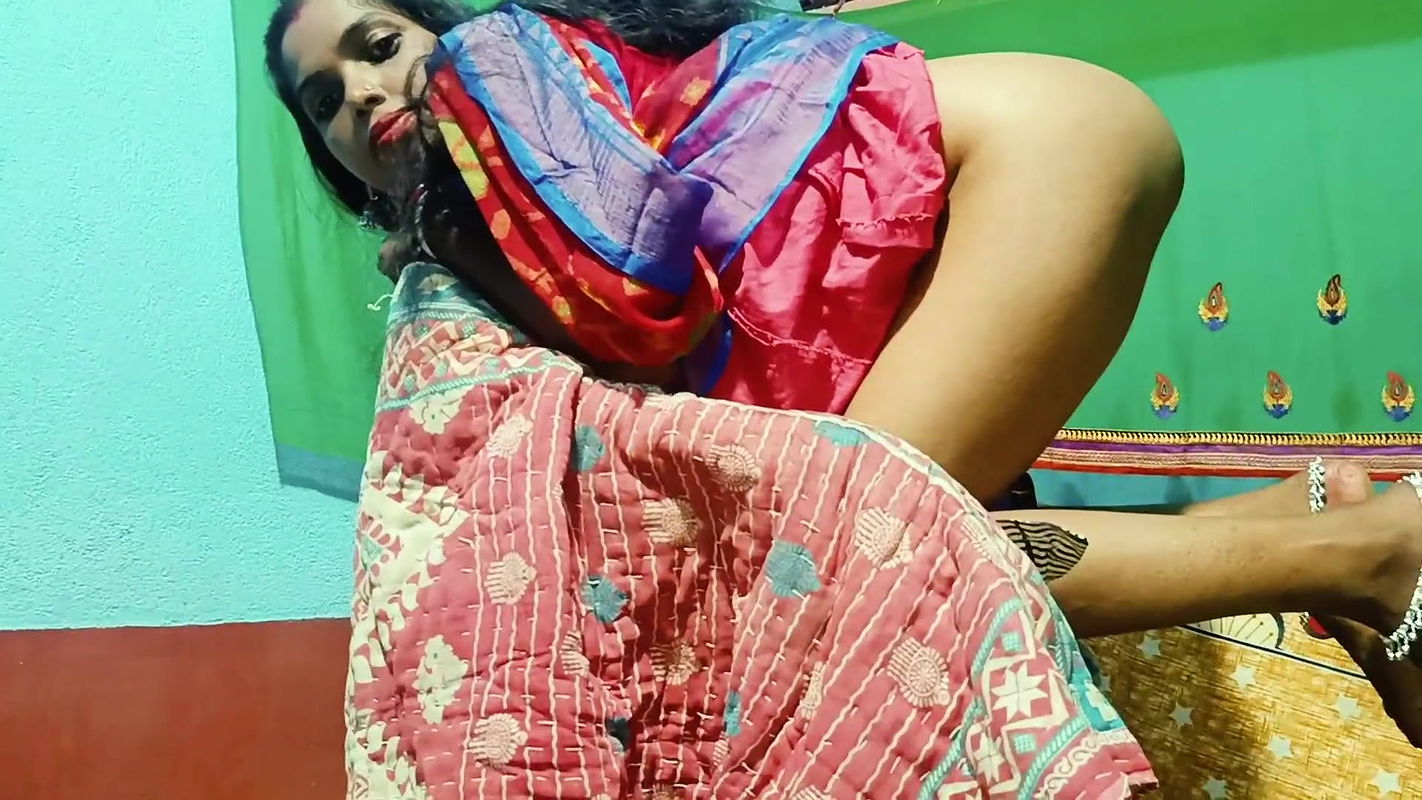 Village Aunty Fucking and Blowjob by Her Step Son with Audio