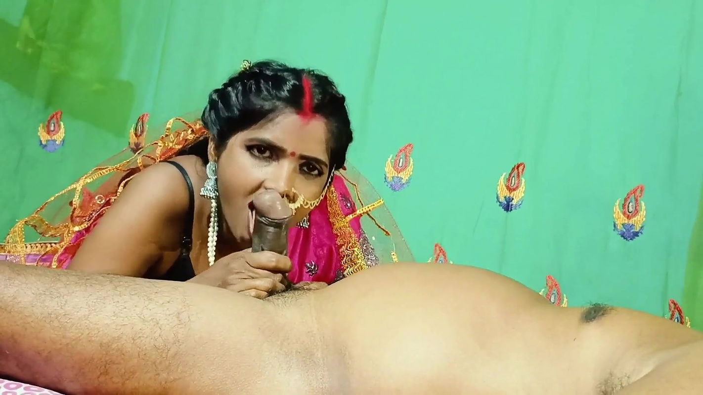 Indian Village Husband N Wife Nude First Night Sex Blowjob Her Nice Face Desi Wife