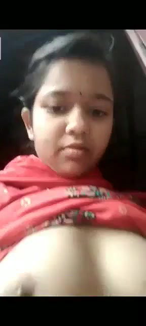 Beautiful Cute Girl Showing