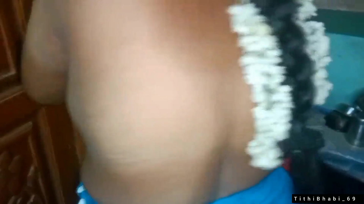 Desi Bhabi Changing Her Red Shari