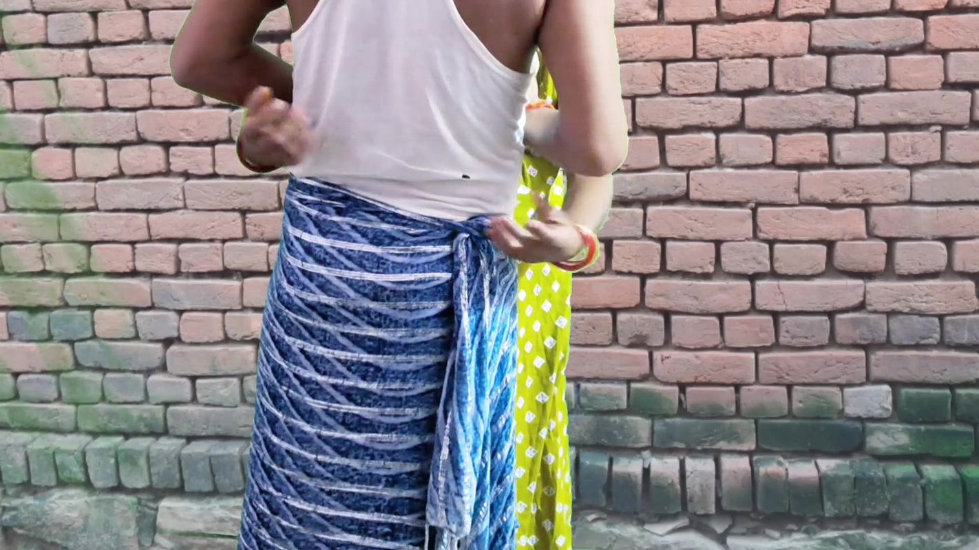 Komal house owner was lying down after checking his ass by inserting a broom in it