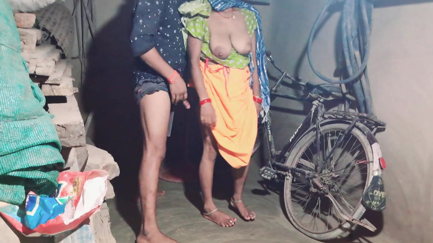 Indian Beautyful aunty fucked by stepbrother