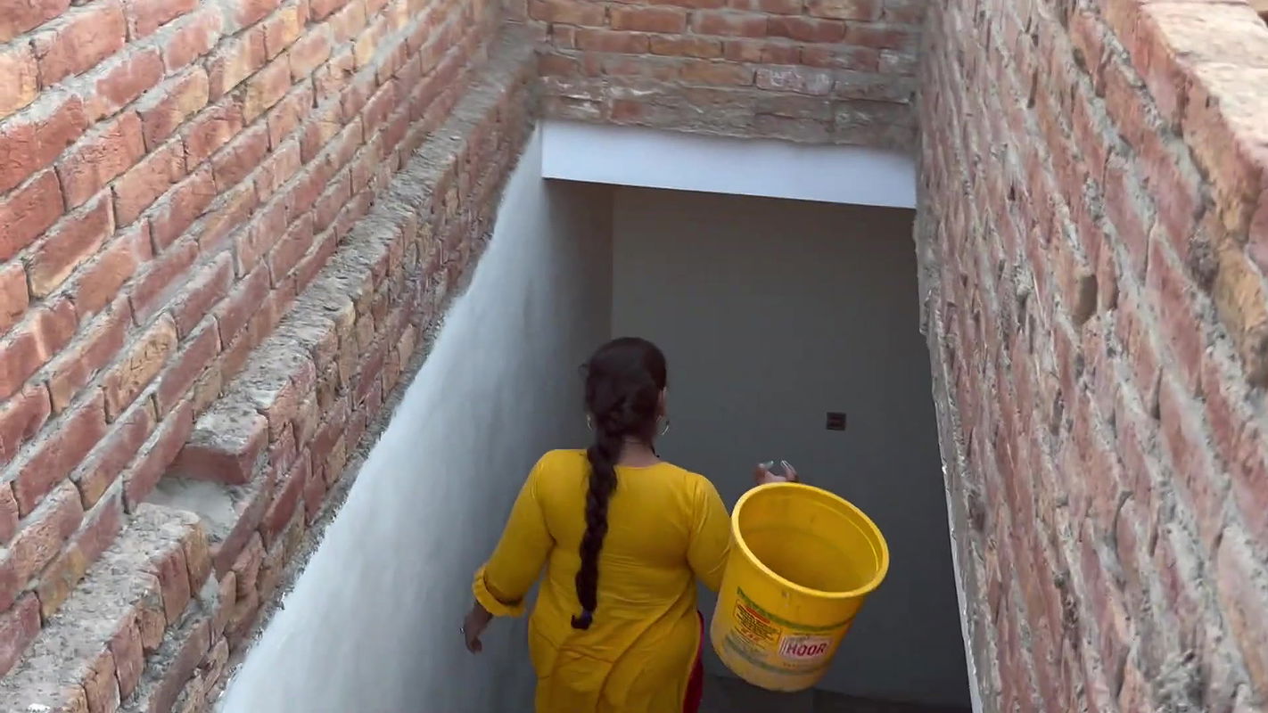 Pakistani Desi Housewife Cleaning Vlog Village Woman Work Desi Aunty Hot Vlog Pak Family Vlog