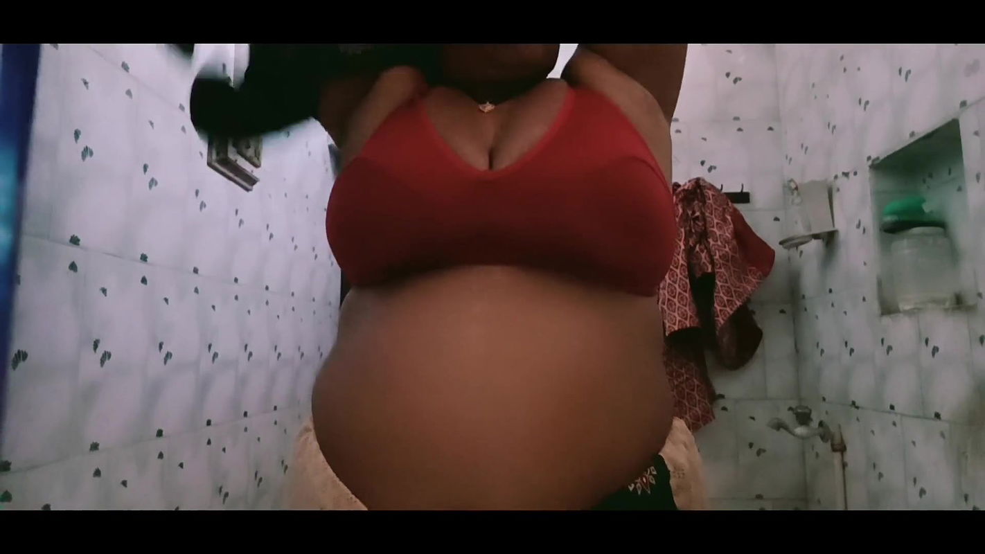 A young village girl is taking a bath and showing her body parts and saying, is there anyone who can fuck me it will be fun