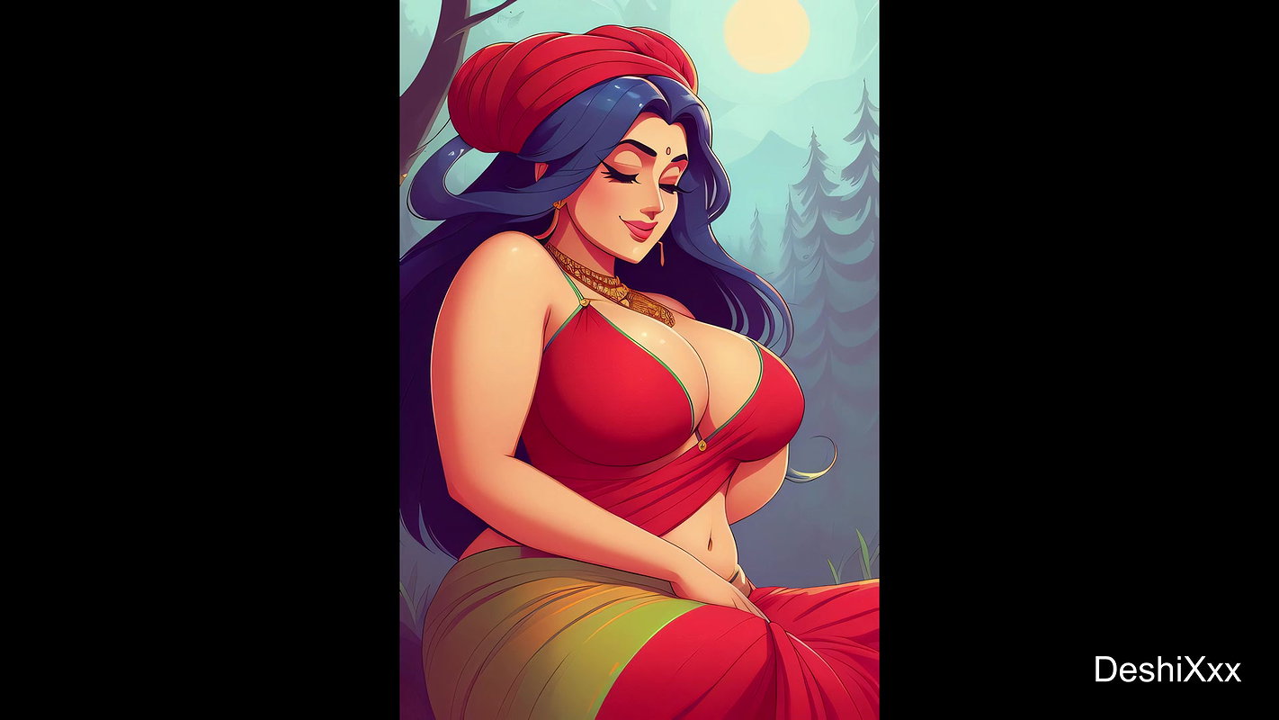 AI Generated – 4K Indian Desi Bhabi Cartoon Collection Pack Part 1