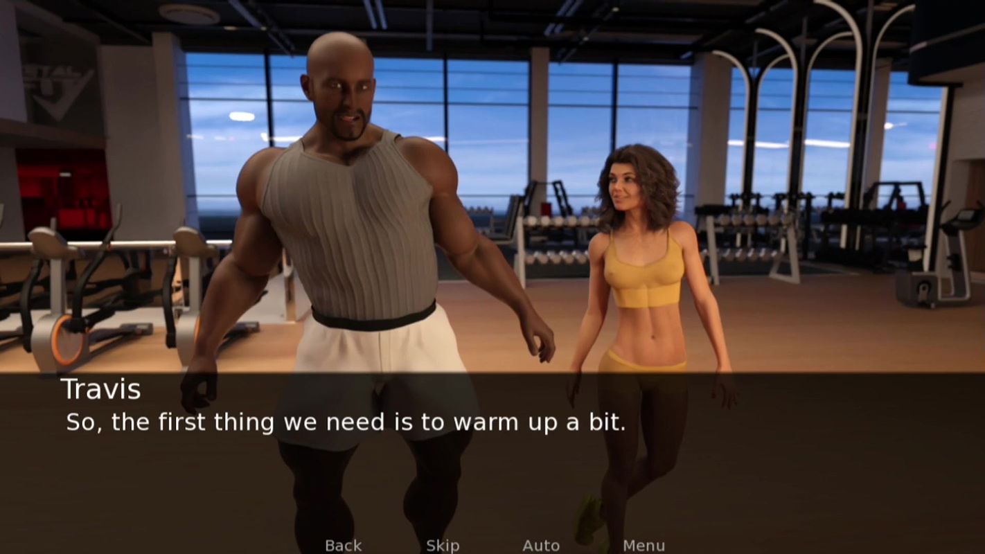 Cheating wife fucked by gym trainer in gym – my hot wife