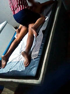 Desi hot massage with hpy ending