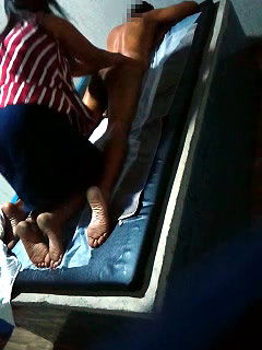 Desi hot massage with hpy ending