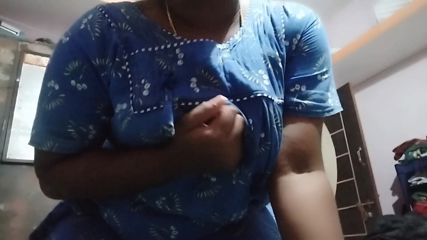 Dirty step aunty Pundai massage with oil