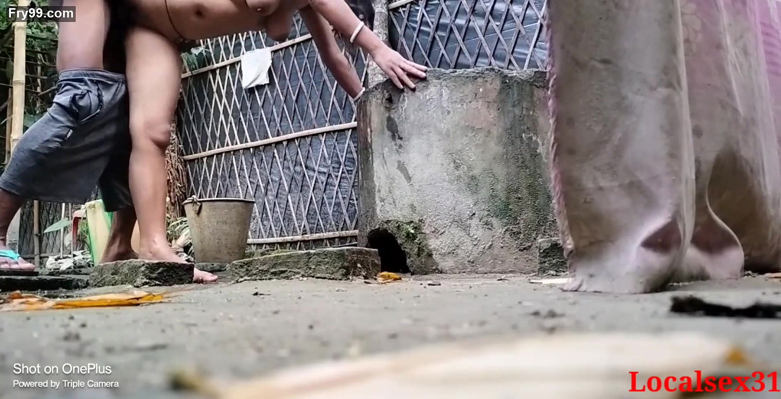 Desi village view nude bath