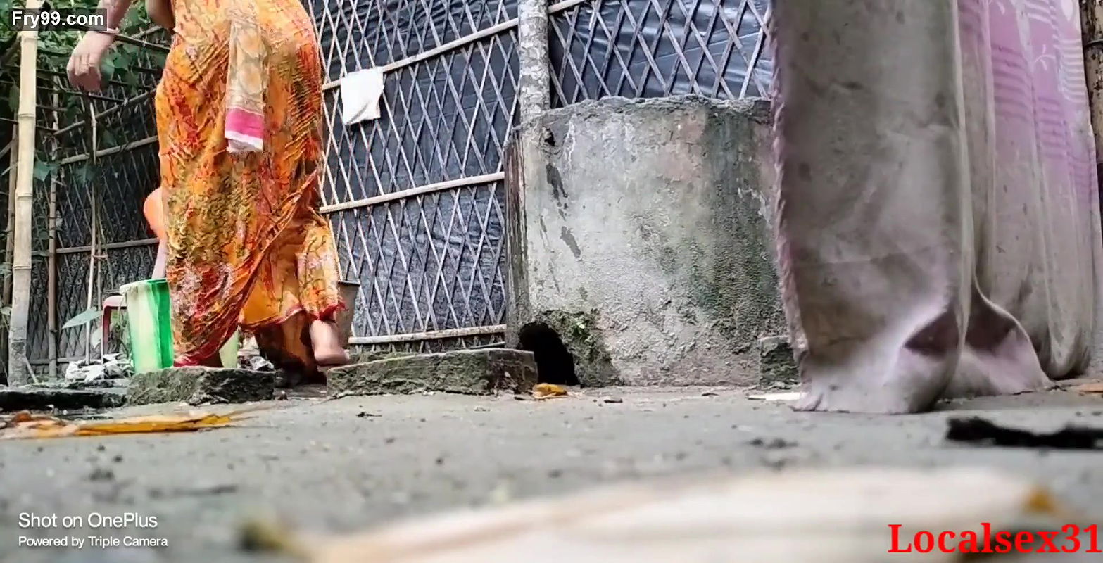 Desi village view nude bath