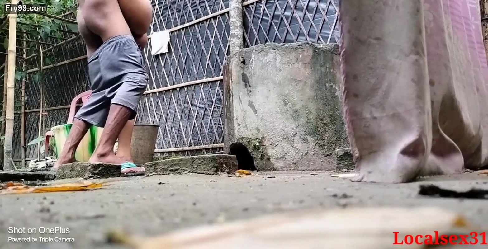 Desi village view nude bath