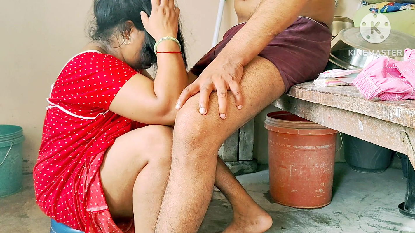 Desi wife hard-core fuking neighbour boy’s kichen