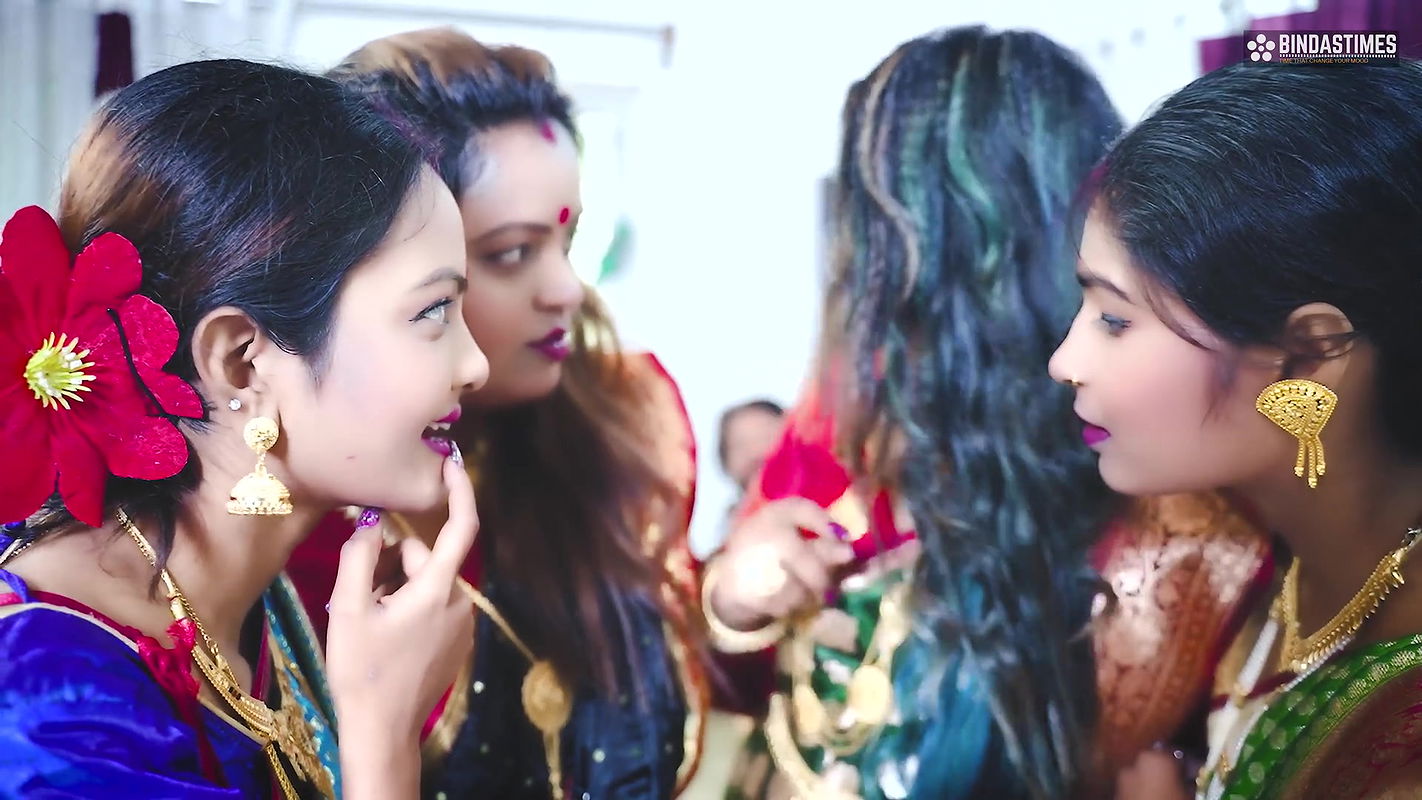 Desi Tharki Indian Jamindar StepBrothers Share their Four wives at the same Time For Real GangBang ( Hindi Audio )