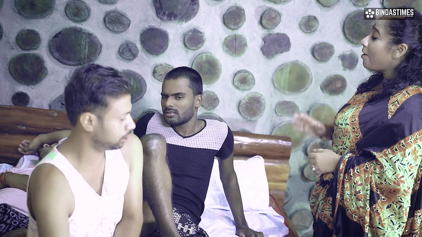 Desi BigBoobs Milf Step Mom Double penetration Group Sex By her Three Step Sons