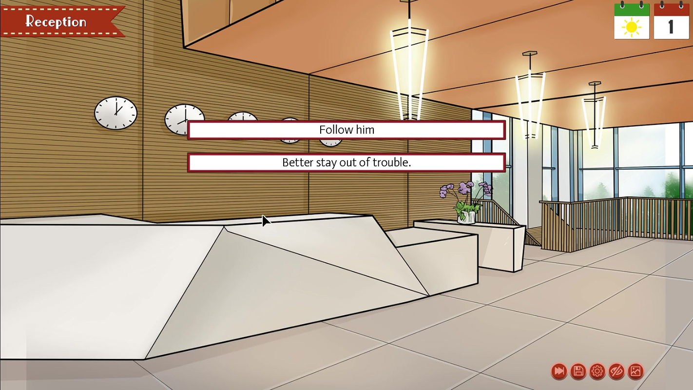 Trying to Convince a Hoodie Guy in Movie Studio