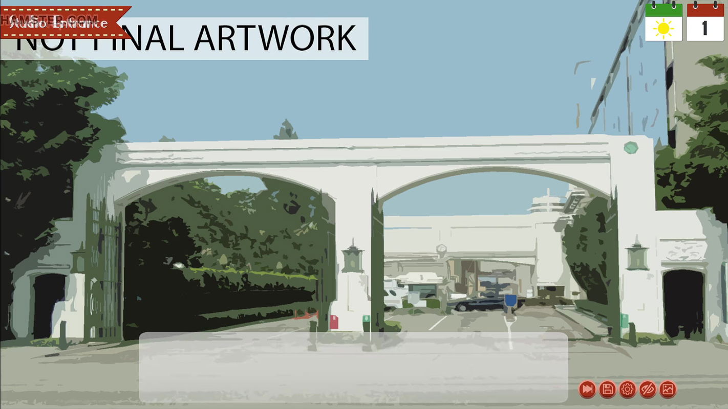 Trying to Convince a Hoodie Guy in Movie Studio