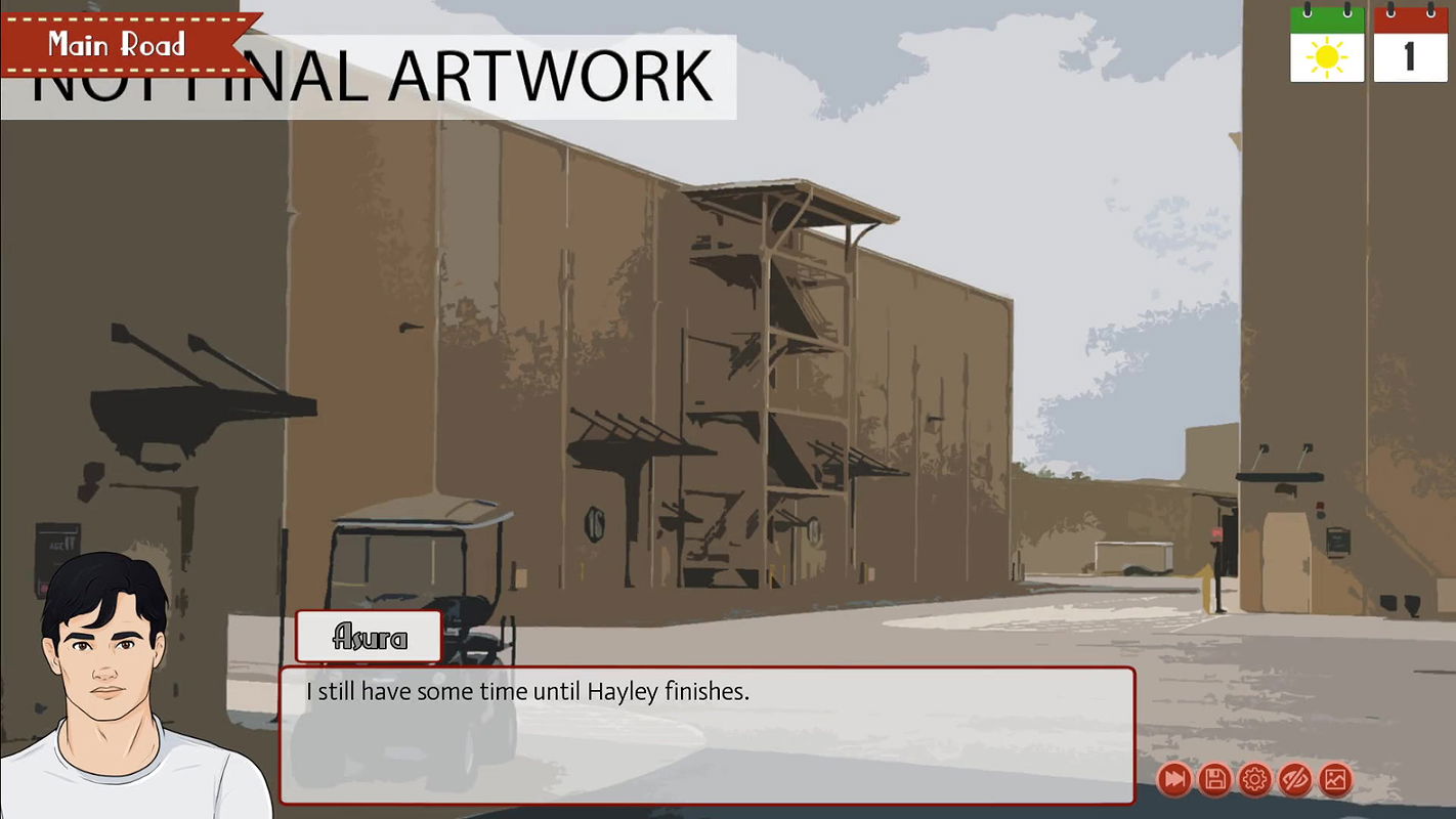 Trying to Convince a Hoodie Guy in Movie Studio