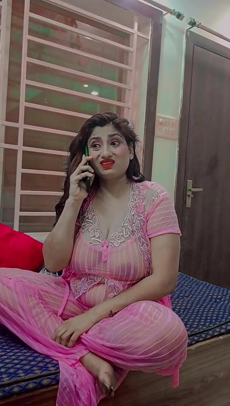 Soniya Sonu Showing Boobs in Transparent Dress