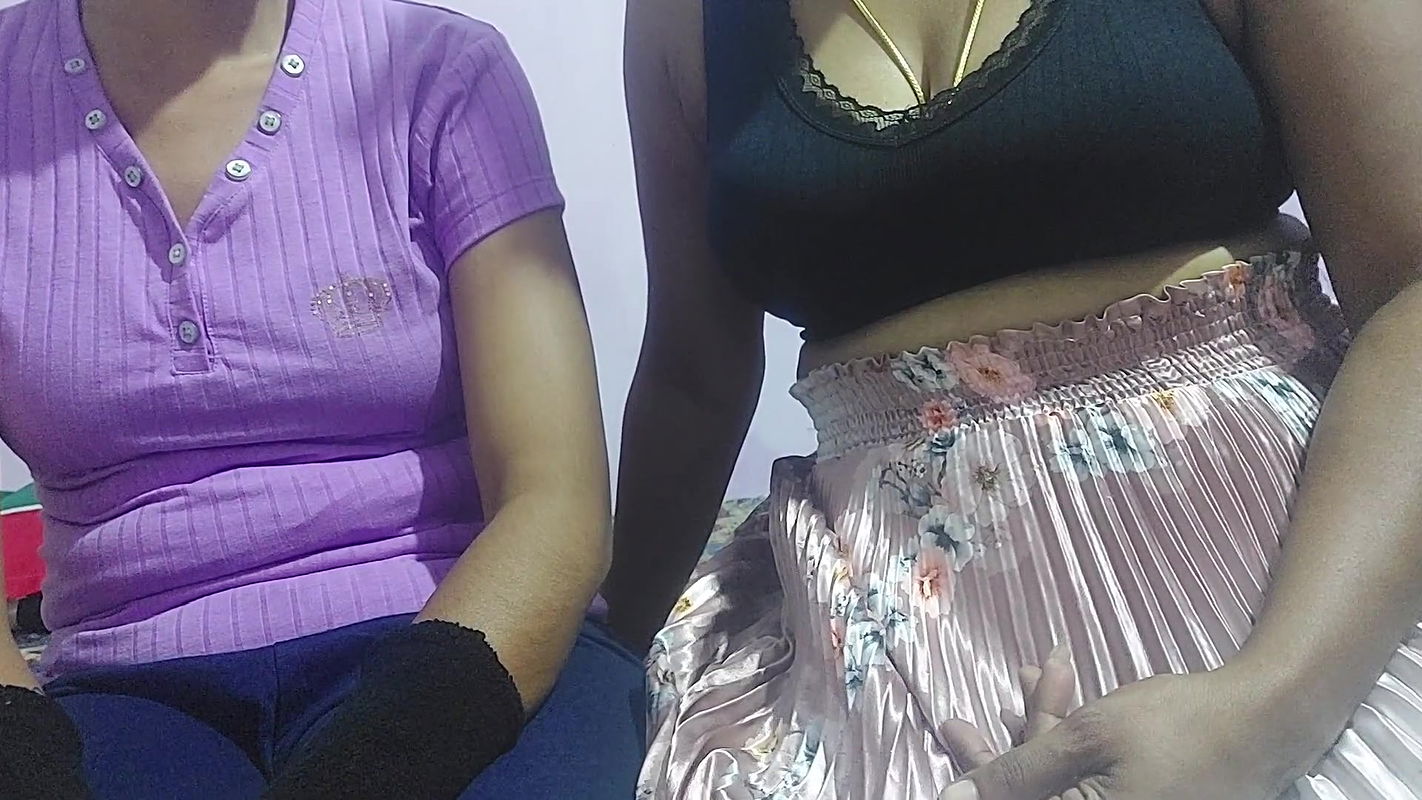 Tamil akka teach thangachi to self sex