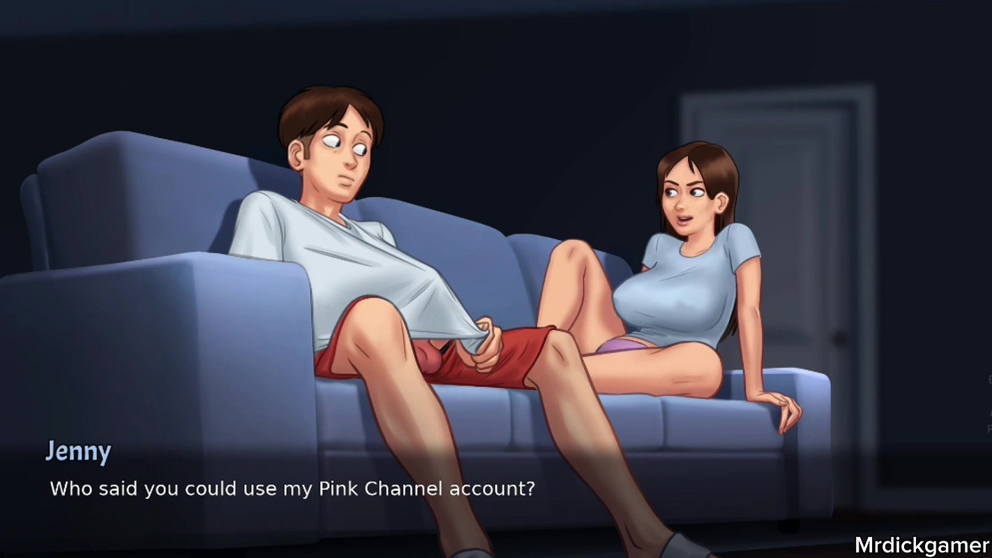 SUMMERTIME SAGA stepbrother marstubating as stepsister loves his cock and let’s him bang her