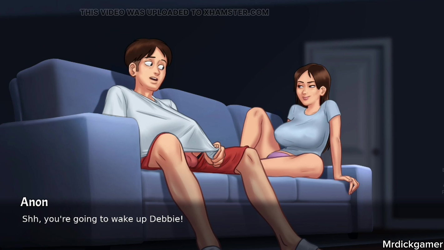 SUMMERTIME SAGA stepbrother marstubating as stepsister loves his cock and let’s him bang her