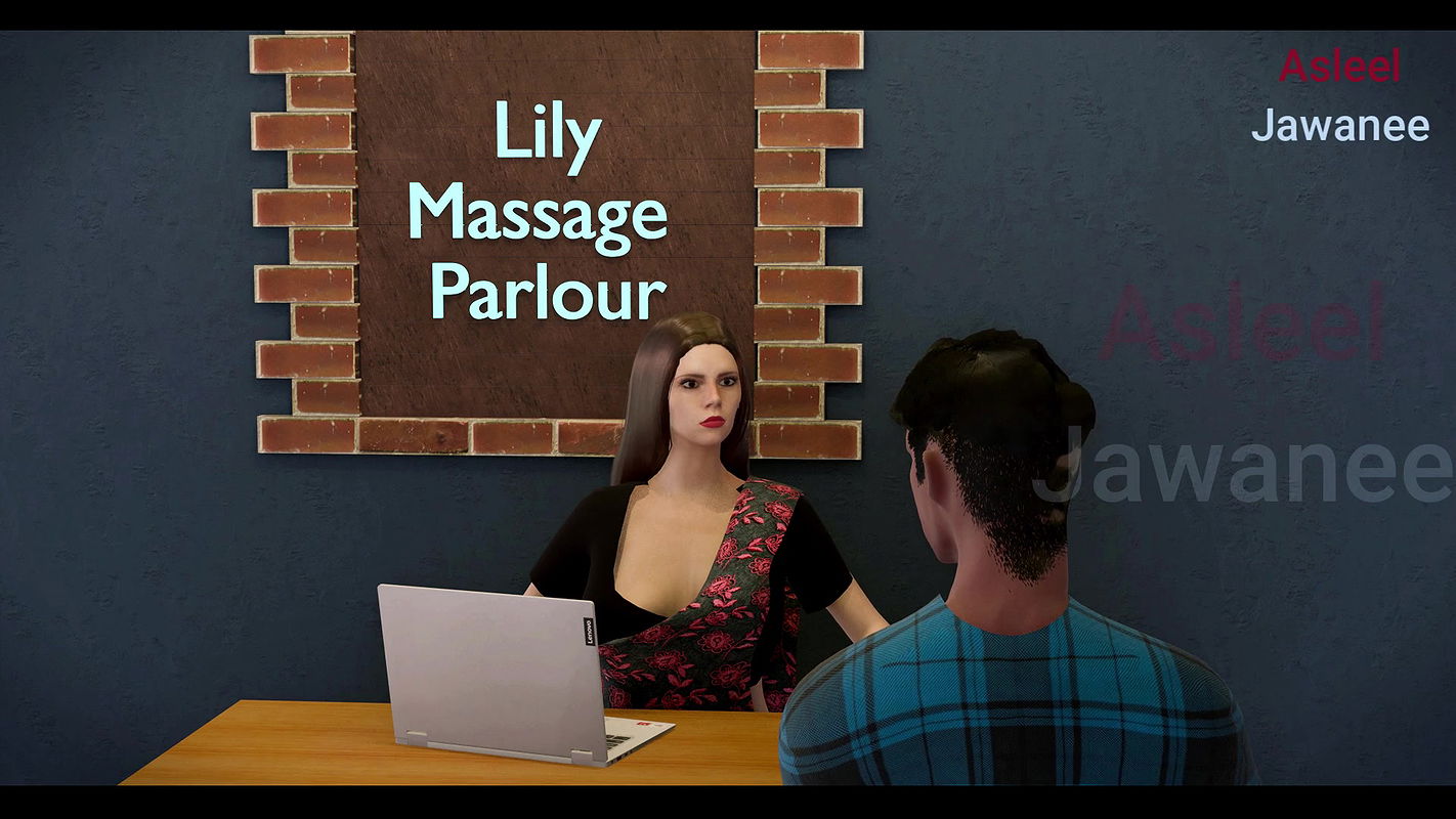 Sia fucked by her clients in Lily Massage parlour ( sia ko do customers ne chod dia Lily massage parlour main )
