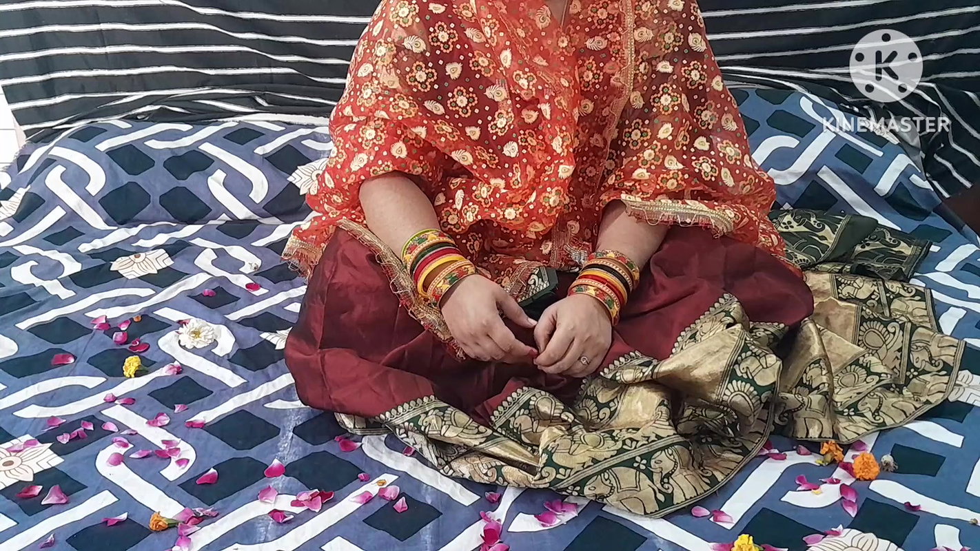 NEWLY MARRIED COUPLE CELEBRATE FIRST NIGHT IN HINDI