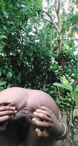 Village bhabhi outdoor bath