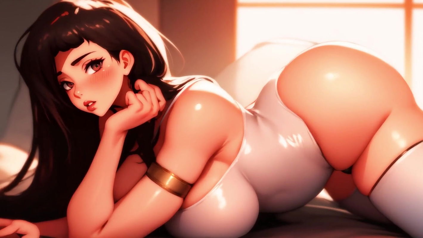 Girl enjoyed in moving bus